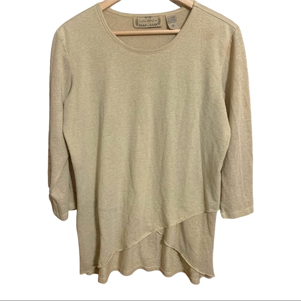 Life Style Long Sleeved Blouse M